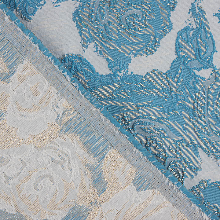 Brocade Azur Royale Himmelblau - Ribes y Casals