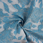 Brocade Azur Royale Himmelblau - Ribes y Casals