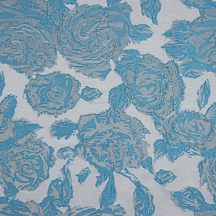 Brocade Azur Royale Himmelblau - Ribes y Casals