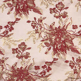 Brokat „Imperial Garden“ in Bordeauxrot und Gold - Ribes y Casals