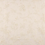 Brokat Floral Klassisch Elfenbein Gold - Ribes y Casals