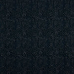 Brokat „Imperial Ocean“ – Marineblau-Silber - Ribes y Casals