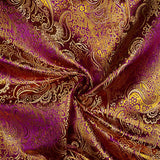 Jacquard in Lila mit goldenem Lurex-Kaschmir - Ribes y Casals