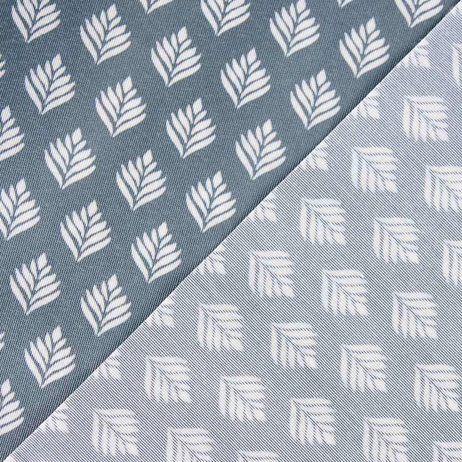 Stain Resin Tischtuch Leaf Stain Resistant Blau Grau - Ribes y Casals