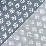 Stain Resin Tischtuch Leaf Stain Resistant Blau Grau - Ribes y Casals
