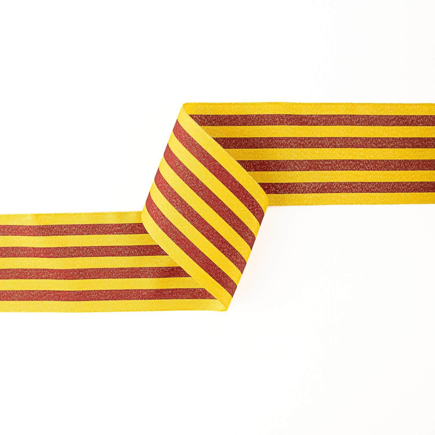 Katalanisches Flaggenband mit Lurex - Ribes y Casals