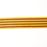 Katalanisches Flaggenband mit Lurex - Ribes y Casals