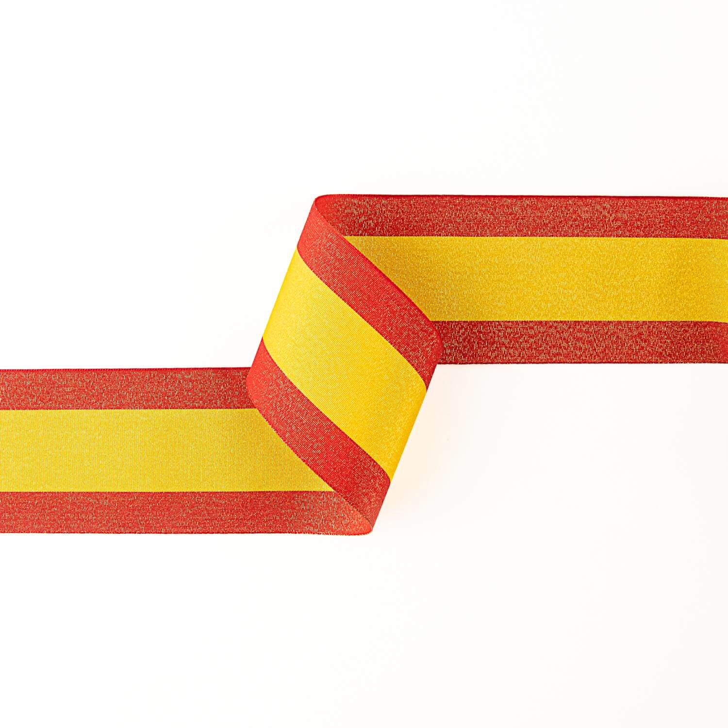 Spanisches Flaggenband mit Lurex - Ribes y Casals