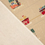 Baumwollstoff-Paneel Kinder-Adventskalender „Das Abenteuer des Weihnachtsmanns“ – DIY - Ribes y Casals