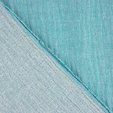 Double Gauze Chambray Türkisblau - Ribes y Casals
