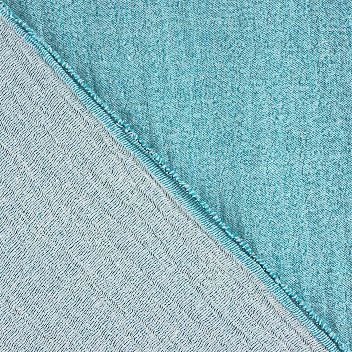 Double Gauze Chambray Türkisblau - Ribes y Casals