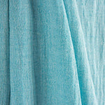 Double Gauze Chambray Türkisblau - Ribes y Casals