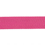 Baumwoll-Fischgrät-Band 30 mm Fuchsia-Rosa - Ribes y Casals