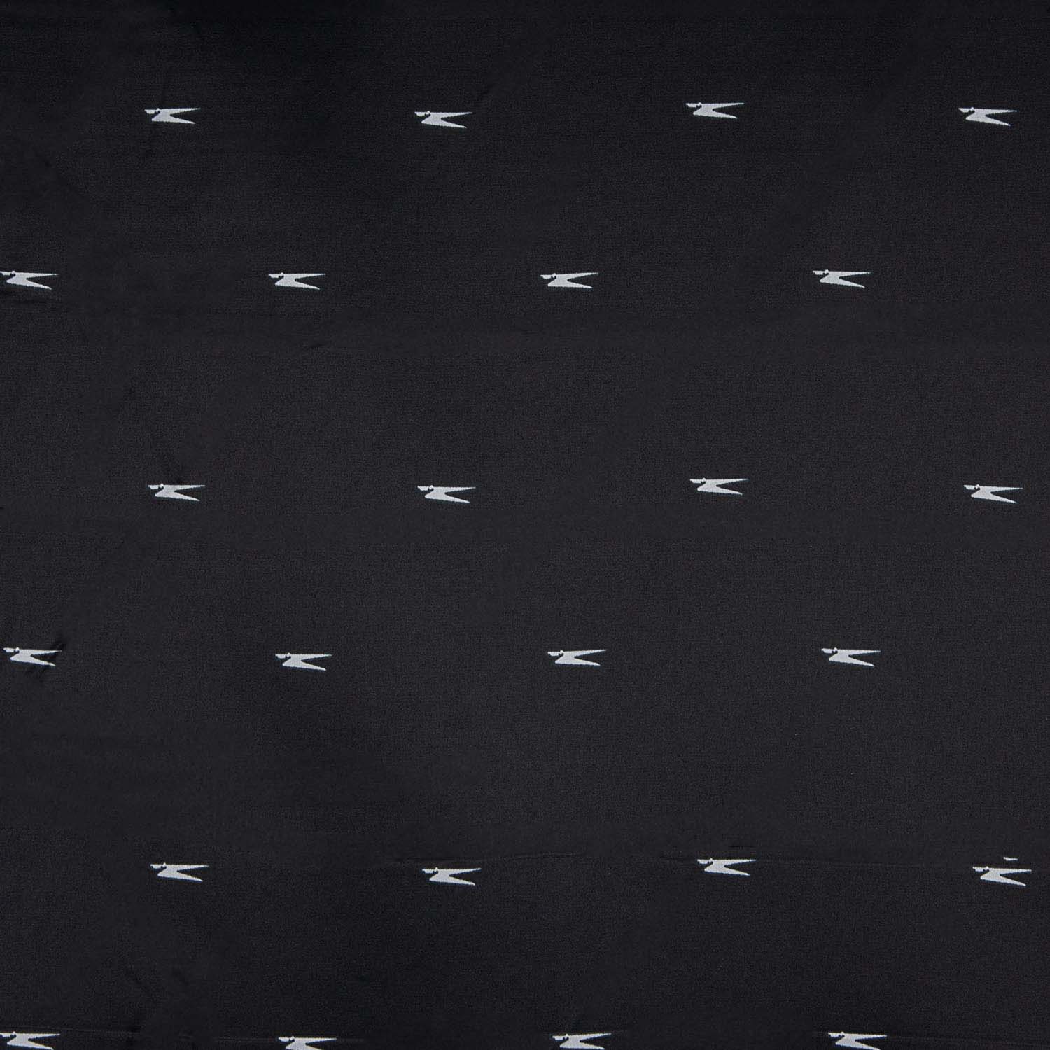 Satin Viskose Druck Minimal Schwarz - Ribes y Casals