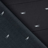 Satin Viskose Druck Minimal Schwarz - Ribes y Casals