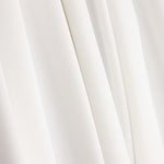 Weißer einfarbiger Krepp - Ribes y Casals