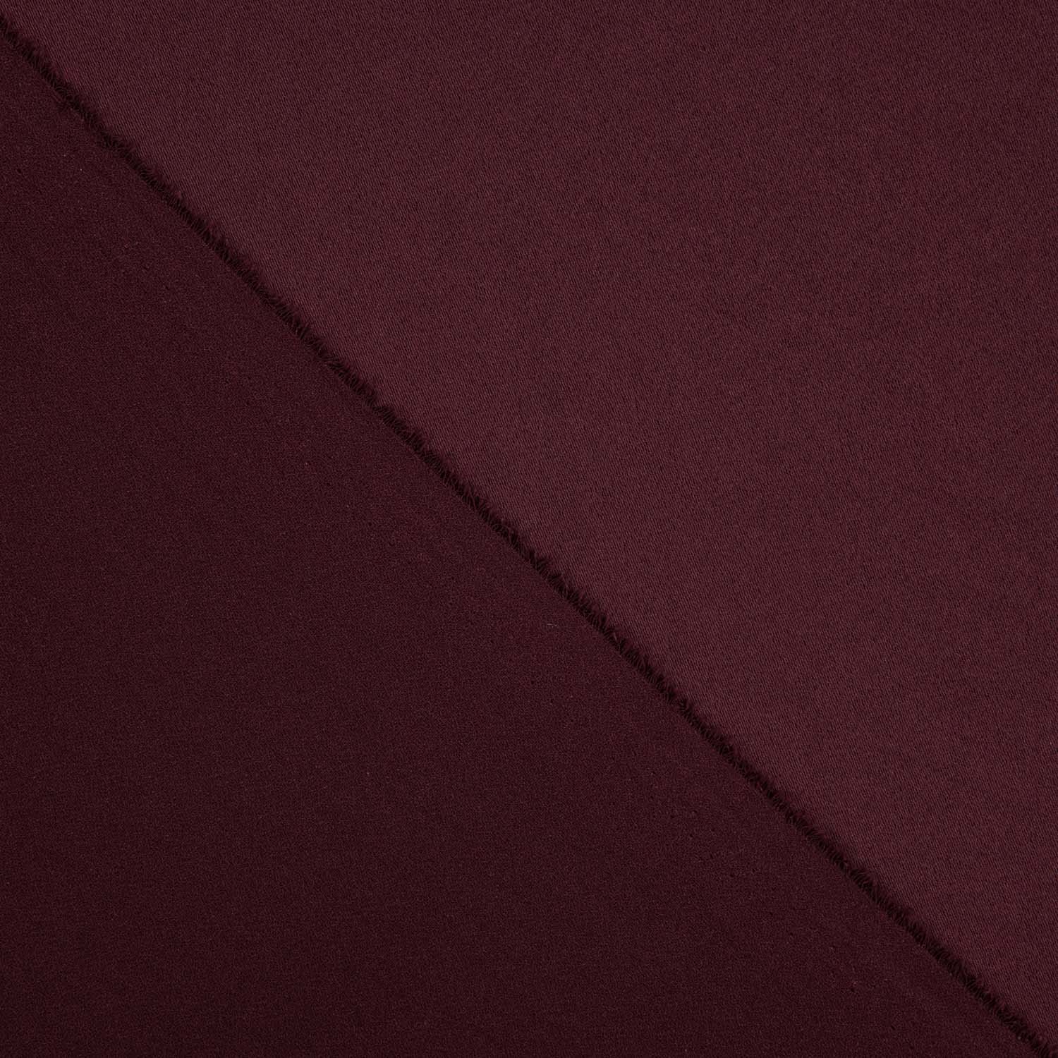 Bordeaux Einfarbiger Krepp - Ribes y Casals