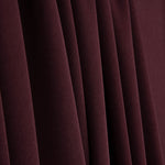 Bordeaux Einfarbiger Krepp - Ribes y Casals