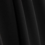 Stoffrest Cuadrillé Polyester Schwarz – verschiedene Maße x Breite 140 cm - Ribes y Casals