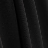 Stoffrest Cuadrillé Polyester Schwarz – verschiedene Maße x Breite 140 cm - Ribes y Casals