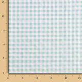 Seersucker Quadrate Türkis - Ribes y Casals