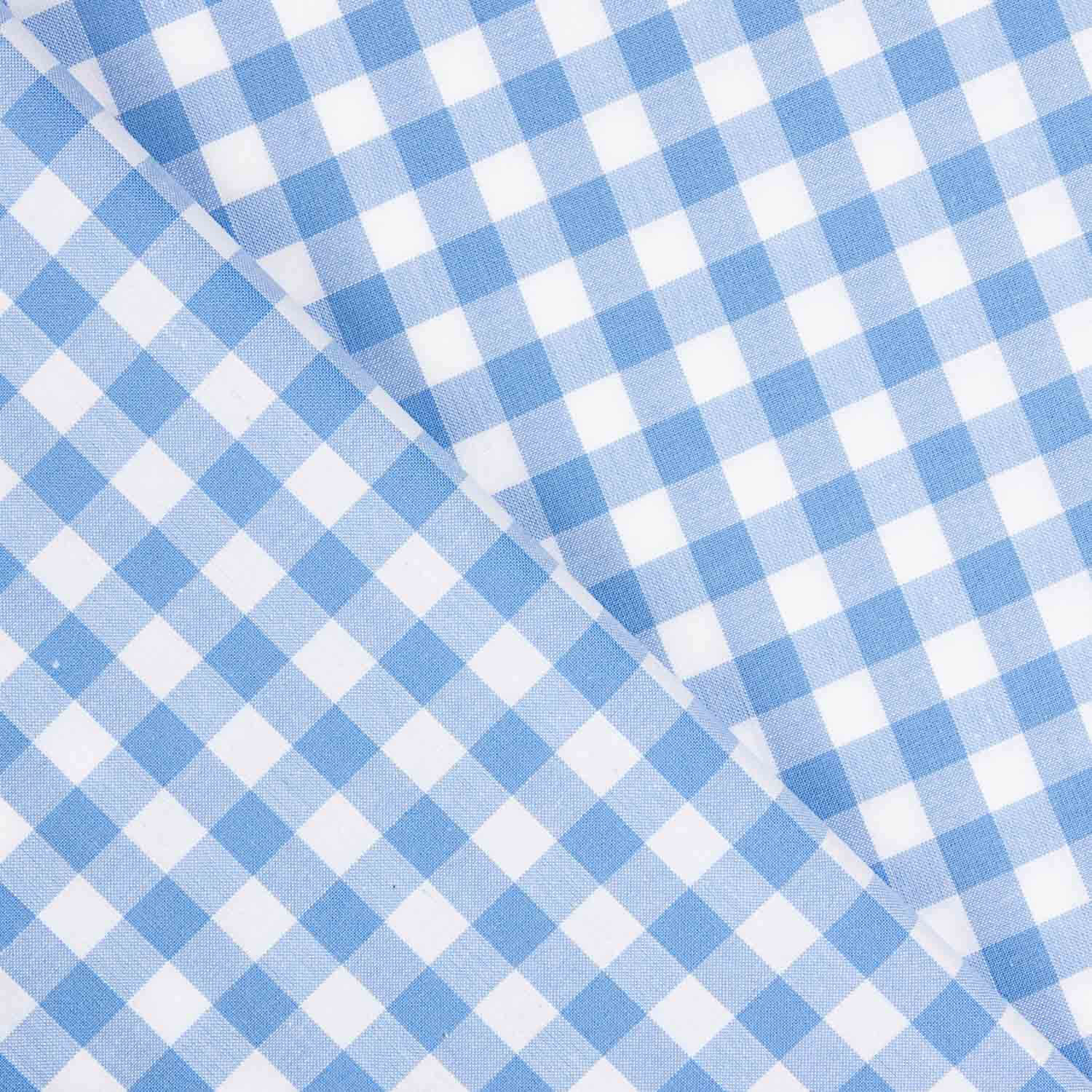 Vichy Basic Hellblau Groß 80 - Ribes y Casals