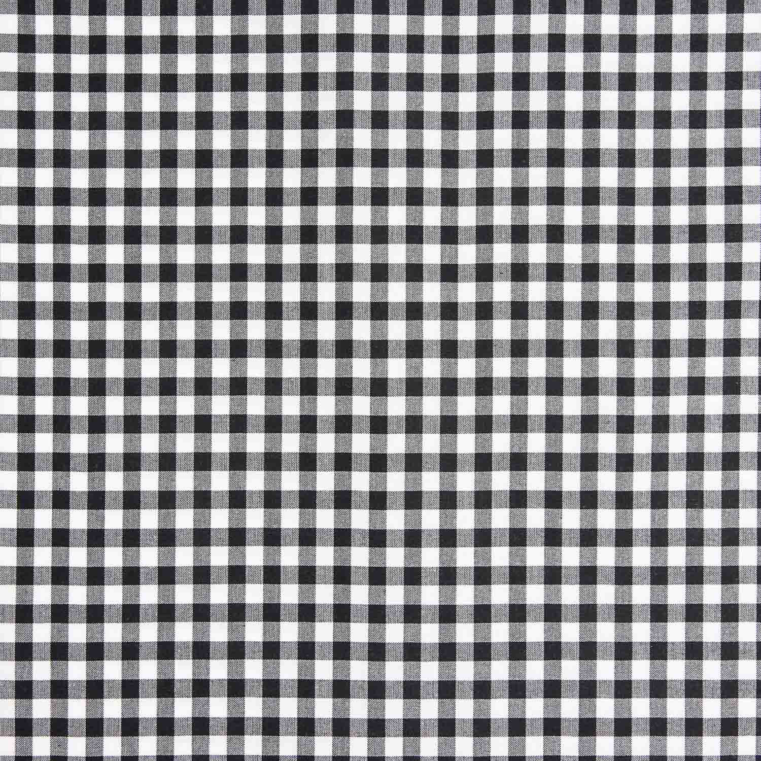 Vichy Basic Kariert Schwarz Medium 60 - Ribes y Casals