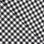 Vichy Basic Kariert Schwarz Medium 60 - Ribes y Casals