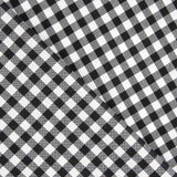 Vichy Basic Kariert Schwarz Medium 60 - Ribes y Casals