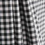 Vichy Basic Kariert Schwarz Medium 60 - Ribes y Casals