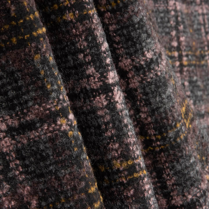 Balmoral-Woll-Tweed mit Karos - Ribes y Casals