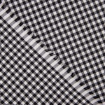 Vichy Kariertes Basic Schwarz Klein 40 - Ribes y Casals