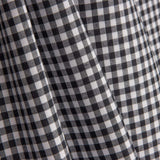 Vichy Kariertes Basic Schwarz Klein 40 - Ribes y Casals
