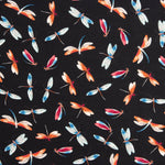Georgette mit Libellenmuster - Ribes y Casals