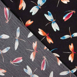 Georgette mit Libellenmuster - Ribes y Casals