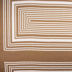 Bedruckter Polyester-Satin in Café Latte - Ribes y Casals