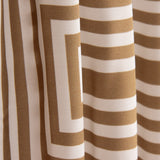 Bedruckter Polyester-Satin in Café Latte - Ribes y Casals