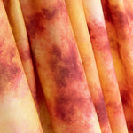 Bedruckte Viskose mit Aquarell-Effekt in Korallenfarben - Ribes y Casals