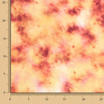 Bedruckte Viskose mit Aquarell-Effekt in Korallenfarben - Ribes y Casals