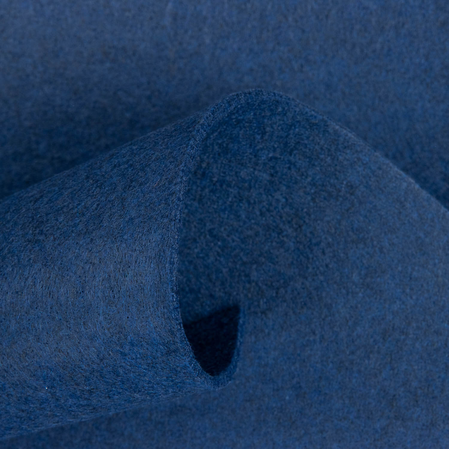 Filzrest Melange Blau 3 mm – 500 g – verschiedene Maße x Breite 90 cm - Ribes y Casals