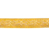 Metallic-Stoff-Borte Gold Ref. 438 – Breite 40 mm - Ribes y Casals