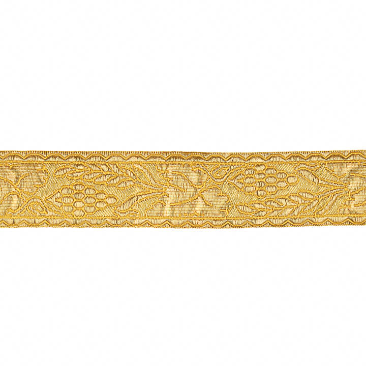 Metallic-Stoff-Borte Gold Ref. 418 – Breite 40 mm - Ribes y Casals