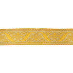 Metallic-Stoff-Borte mit Gold-Finish Ref. 428 – Breite 40 mm - Ribes y Casals