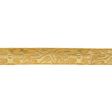 Metallic-Stoff-Borte Gold Ref. 438 – Breite 25 mm - Ribes y Casals