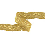 Metallic-Stoff-Borte Gold Ref. 95001 – Breite 25 mm - Ribes y Casals