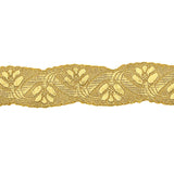 Metallic-Stoff-Borte Gold Ref. 95001 – Breite 40 mm - Ribes y Casals