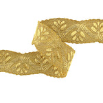 Metallic-Stoff-Borte Gold Ref. 95001 – Breite 40 mm - Ribes y Casals
