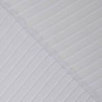 White, plissed Gaze „Soleil“ - Ribes y Casals