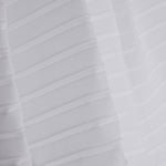 White, plissed Gaze „Soleil“ - Ribes y Casals
