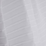 White, plissed Gaze „Soleil“ - Ribes y Casals